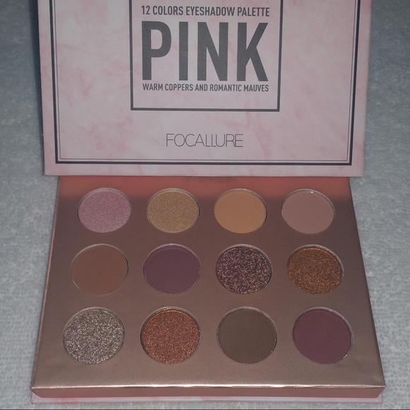 Focallure Pink Eye Shadow Palette - Picture 2 of 8
